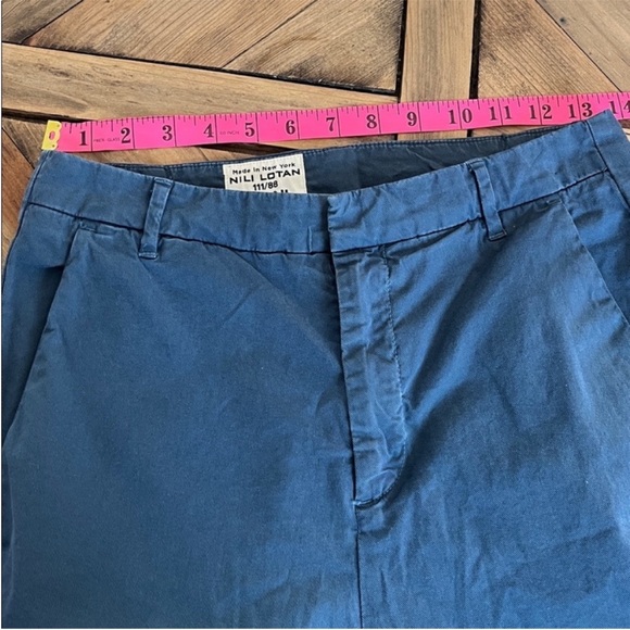 Nili Lotan Paris Pant | Vintage Blue - Picture 8 of 10